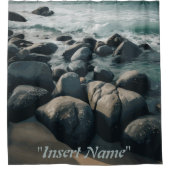 セレニティストーンズ シャワーカーテン (正面)