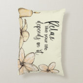 セレニティスパカスタムピロー アクセントクッション (裏面(縦))