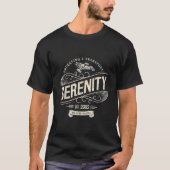 セレニティスリングとトランスポートファイアフライ Tシャツ (正面)
