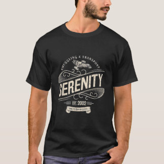 セレニティスリングとトランスポートファイアフライ Tシャツ
