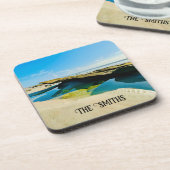 セレニティパーソナライズされたビーチシーンコースター コースター (左側)