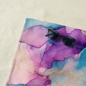 セレニティピティクリスタルブルー ビーチタオル (インサイチュ)