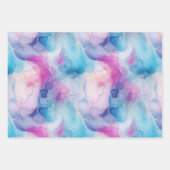 セレニティピティクリスタルブルー ラッピングペーパーシート (正面3)