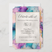 セレニティピティクリスタルブルー 招待状 (正面)