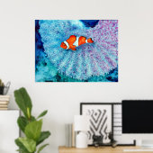 セレニティファインアートプリント ポスター (ホームオフィス)