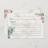 セレニティベーシックレシピカード エンクロージャーカード (正面/裏面)