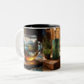 セレニティマグのシップス ツートーンマグカップ (正面左)