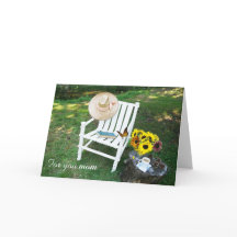 セレニティマザーズデイ折り畳みグリーティングカード