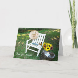 セレニティマザーズデイ折り畳みグリーティングカード カード