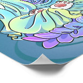 セレニティミオキャットブッダゼン ポスター (角)