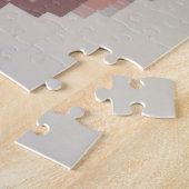 セレニティモダンニュートラルピクセルアートポートレート ジグソーパズル (側面)