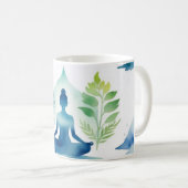 セレニティヨガコーヒー コーヒーマグカップ (正面右)