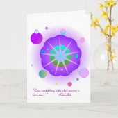 セレニティライト引用文 カード (黄色い花)