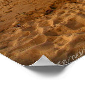 「セレニティリトルレッドボート」写真プリント ポスター (角)