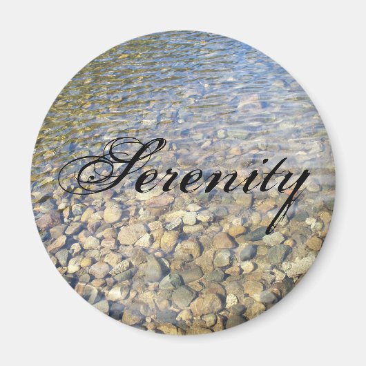 セレニティレイクロックスボタン マグネット (正面)