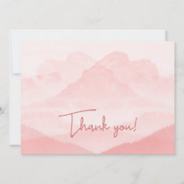 セレニティロマンティックピンク風景 シーズンカード