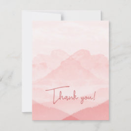 セレニティロマンティックピンク風景 シーズンカード