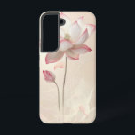 セレニティロータス開花フォンケース SAMSUNG GALAXY S22ケース<br><div class="desc">優しく咲く蓮の花は平和と優雅さを醸し出し、静かでスピリチュアルの美意識の愛好家に最適。</div>