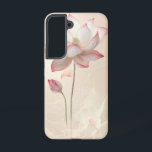 セレニティロータス開花フォンケース SAMSUNG GALAXY S22ケース<br><div class="desc">優しく咲く蓮の花は平和と優雅さを醸し出し、静かでスピリチュアルの美意識の愛好家に最適。</div>