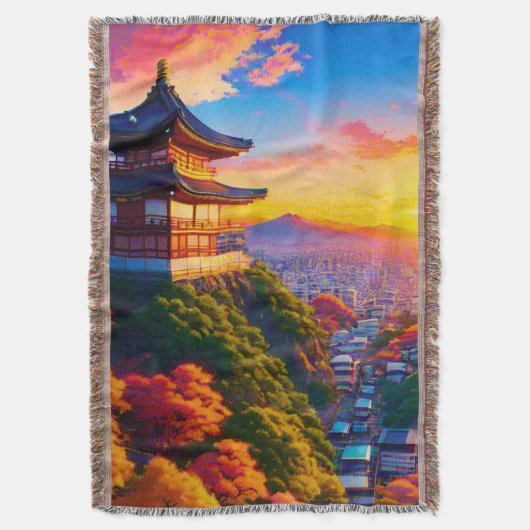 セレニティーオーバーザメトロポリス スローブランケット (正面縦)