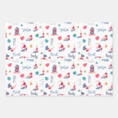 セレニティーナウ – ヨガテーマ ラッピングペーパーシート (正面3)