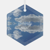 セレニティ今だ！ ガラスオーナメント (正面)