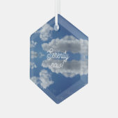 セレニティ今だ！ ガラスオーナメント (正面左)