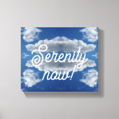 セレニティ今だ！ キャンバスプリント (正面)