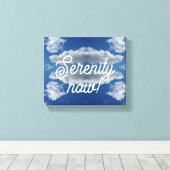 セレニティ今だ！ キャンバスプリント (インサイチュ (ウッドフロア))