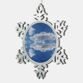 セレニティ今だ！ スノーフレークピューターオーナメント (右)