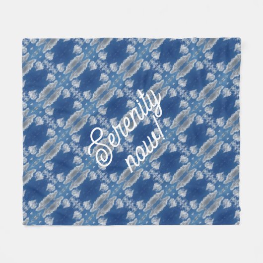 セレニティ今だ！ フリースブランケット (正面(横))
