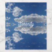 セレニティ今だ！ ワインラベル (シングルラベル)