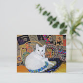 セレニティ円形はがき ポストカード (スタンド正面)