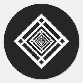 セレニティ写真ロゴステッカー ラウンドシール