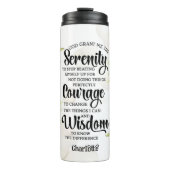 セレニティ勇気ウィズダムフローラ タンブラー (正面)