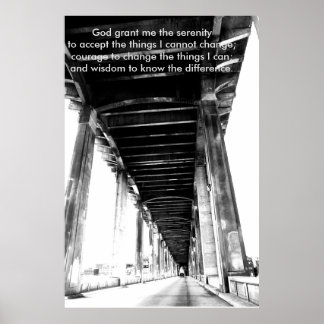 セレニティ祈りの言葉やる気を起こさせるポスター ポスター