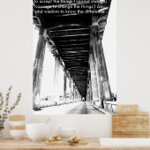 セレニティ祈りの言葉やる気を起こさせるポスター ポスター (キッチン)