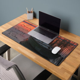 セレニティ祈りの言葉アンドボート デスクマット