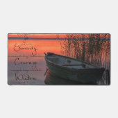 セレニティ祈りの言葉アンドボート デスクマット (正面)