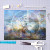 セレニティ祈りの言葉インスパイアウィズアやる気を起こさせるート 薄葉紙 (クラフト)