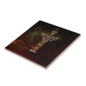 セレニティ祈りの言葉ウィズビューティフルクリスチャンアート タイル (側面)