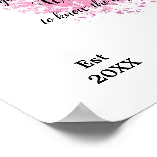 セレニティ祈りの言葉ウォーターカラーポスター ポスター (角)