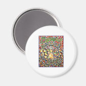 セレニティ祈りの言葉エンジェルスペインの(文字) マグネット (正面/裏面)