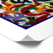 セレニティ祈りの言葉エンジェルポスター(ホワイトエッジ) ポスター (角)