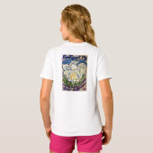 セレニティ祈りの言葉エンジェルTシャツ(ダブルエンジェル) Tシャツ (裏面フル)