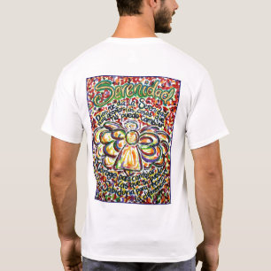 セレニティ祈りの言葉エンジェルTシャツ(背面) Tシャツ