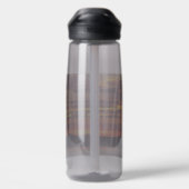 セレニティ祈りの言葉オレンジサンセットランドスケープ ウォーターボトル (背面)