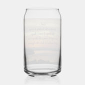 セレニティ祈りの言葉オレンジシースケープサンセット ガラス缶 (裏面)