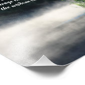 セレニティ祈りの言葉カタイルインミスト感動的 フォトプリント            (角)