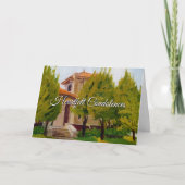 セレニティ祈りの言葉カードインオレンジグリーンイエローブルー カード (正面)